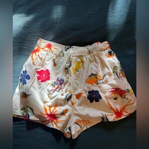 ROARK Floral Print Women's Shorts, Medium